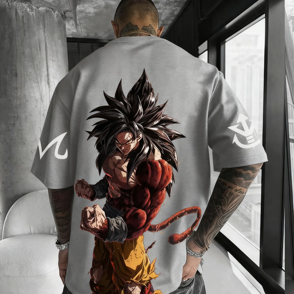 ドラゴンボールアニメ超サイヤ人 4 Tシャツ 2025 夏男 - Dragon Ball Saiyan Armor のレビューと価格