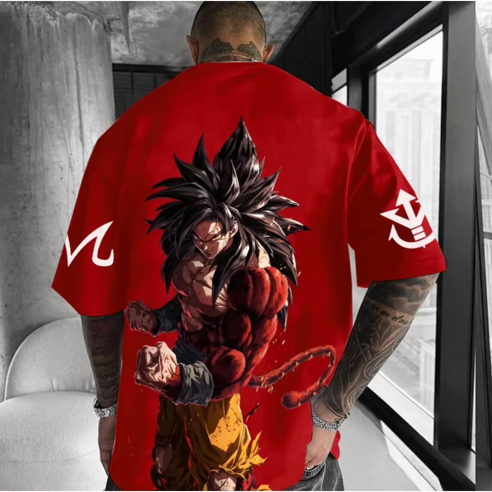 ドラゴンボールアニメ超サイヤ人 4 Tシャツ 2025 夏男 - Dragon Ball Saiyan Armor のレビューと価格
