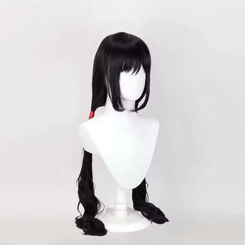 アニメ Cos BLOOD-C サヤ・キサラギ コスプレウィ - Anime Cosplay Long Black Hair のレビューと価格