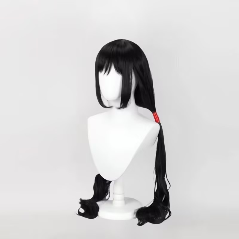 アニメ Cos BLOOD-C サヤ・キサラギ コスプレウィ - Anime Cosplay Long Black Hair のレビューと価格