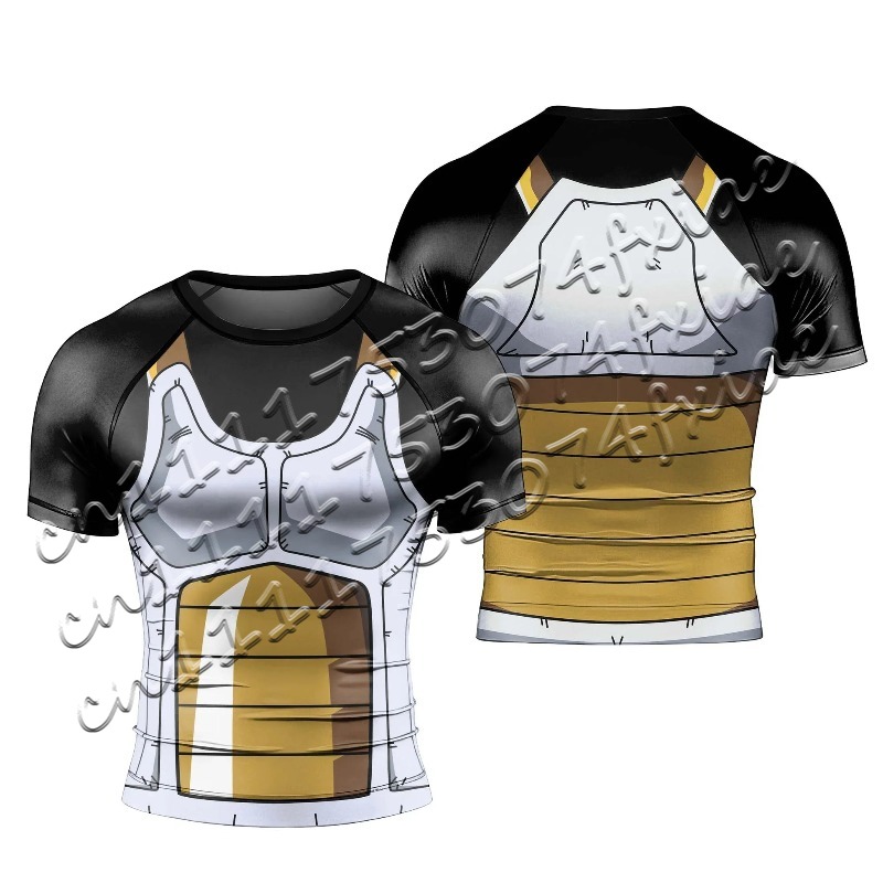 メンズ ドラゴンボール ベジータ コンプレッションシャツ ブ - Dragon Ball Saiyan Armor のレビューと価格