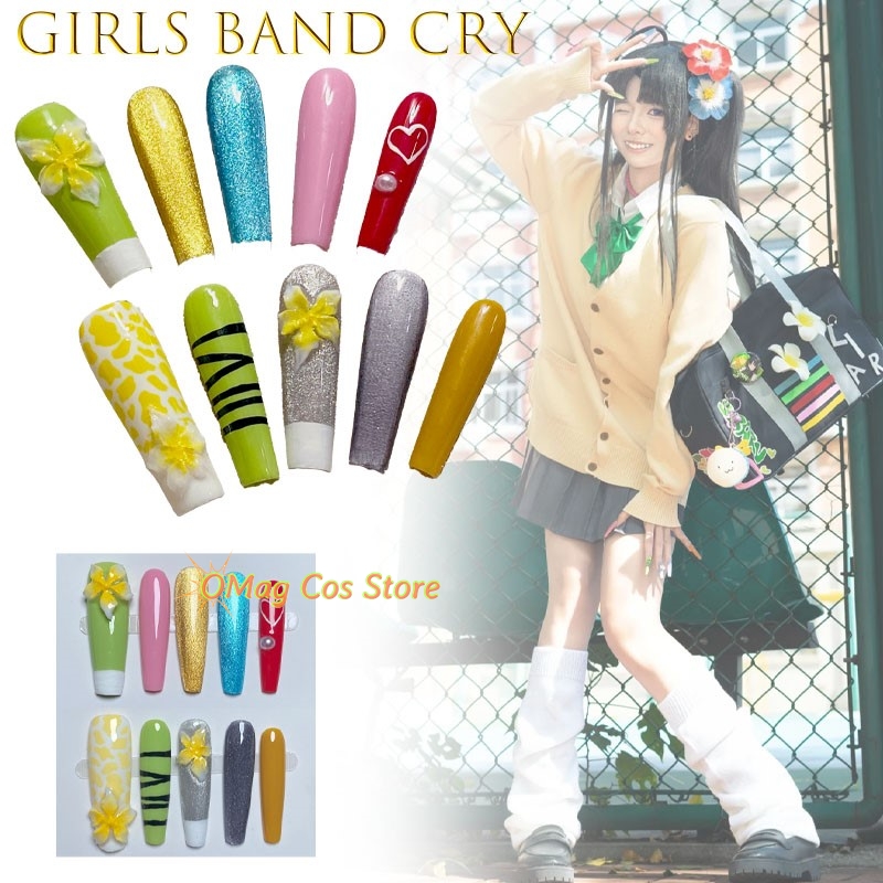 ガールズバンド クライ アノン スバル ショーワ ガル キャ - Anime Cosplay Japanese Girl のレビューと価格