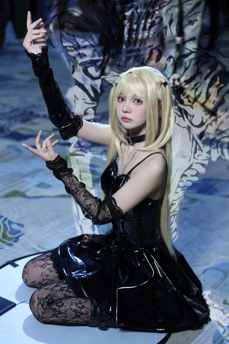 MisaMisa アニメコスプレ衣装デスブラックスパゲッティ - Anime Cosplay Black Girl のレビューと価格