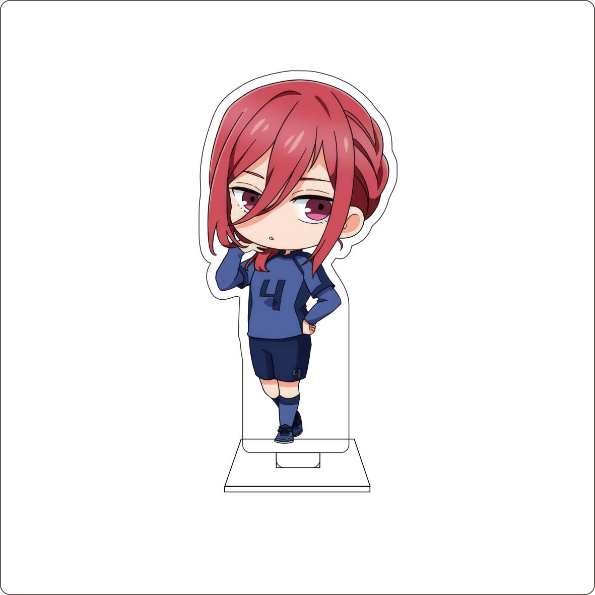 10 センチメートルアニメブルーロックコスプレかわいいアクリ - Anime Cosplay Cute のレビューと価格