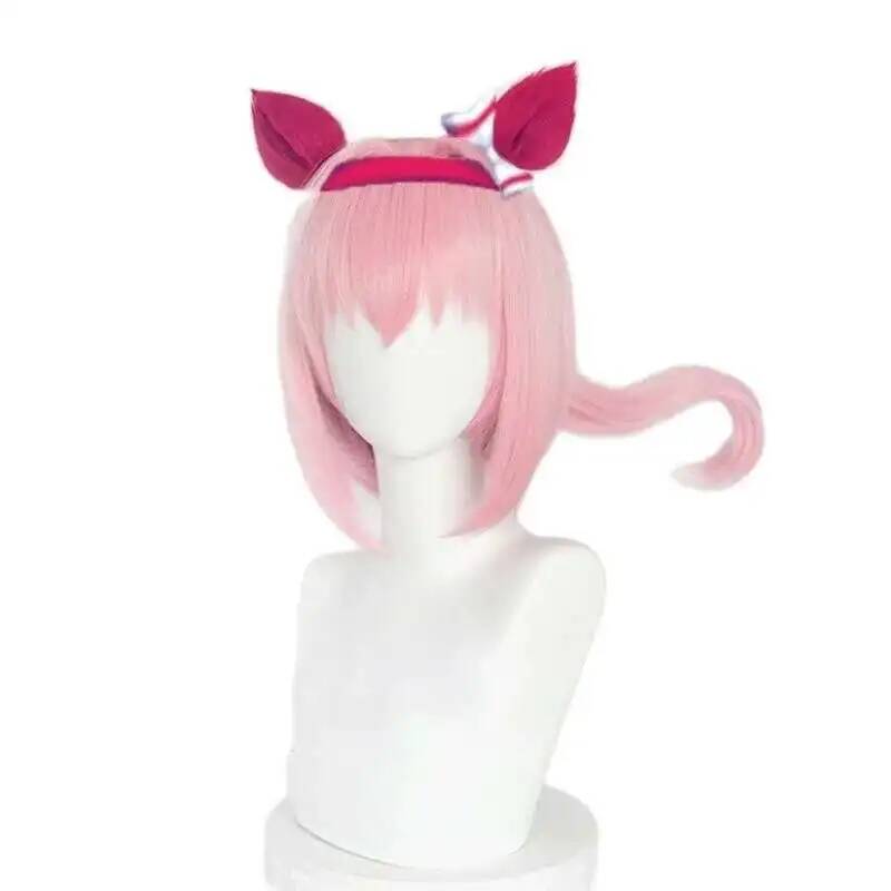 ウマ娘 ハルウララ コスプレウィッグ ウマ娘 プリティーダー - Cosplay Anime Women のレビューと価格