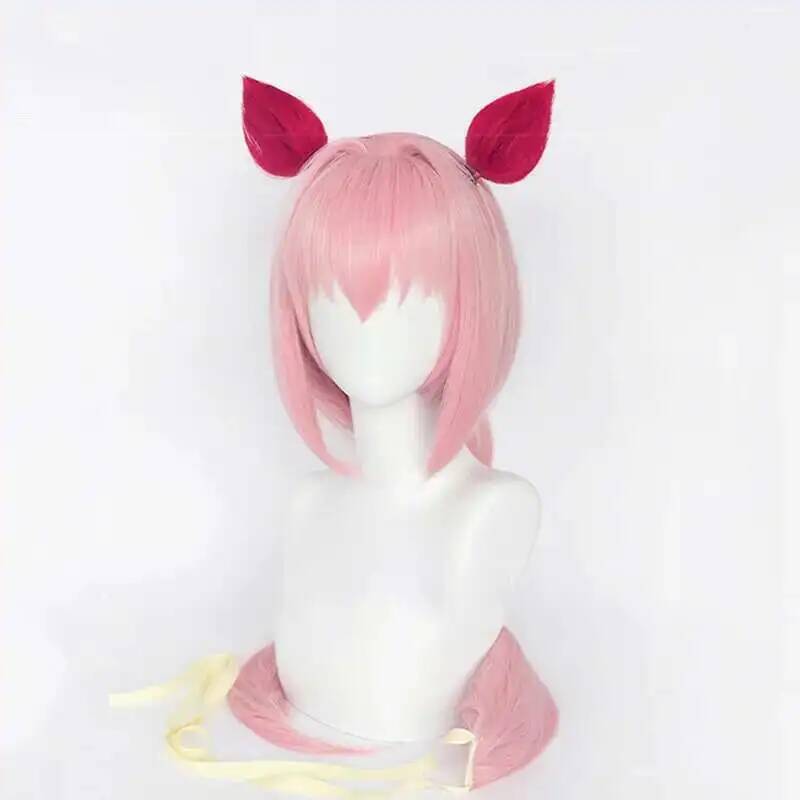 ウマ娘 ハルウララ コスプレウィッグ ウマ娘 プリティーダー - Cosplay Anime Women のレビューと価格