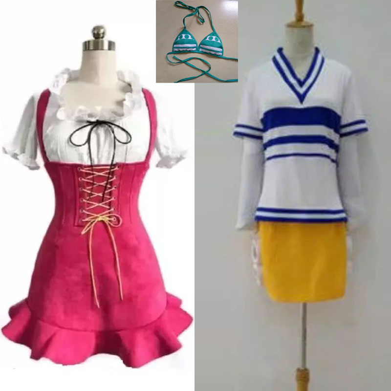 アニメナミブラジャー下着コスプレ衣装 2 年後女性ガールトッ - Anime Cosplay Girl Photo のレビューと価格