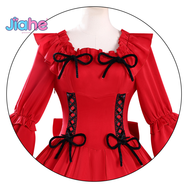 スカーレット コスプレ衣装 最後のお願いはひとつありますか？ - Anime Cosplay Red のレビューと価格