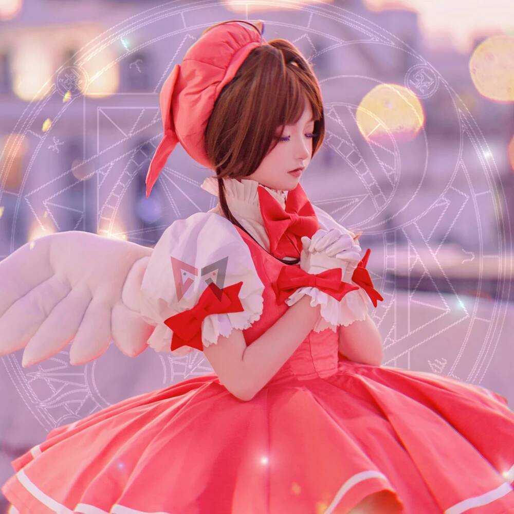 MMGG 新カードキャプターコスプレサクラオエスコスプレ衣装 - Anime Cosplay Easy のレビューと価格