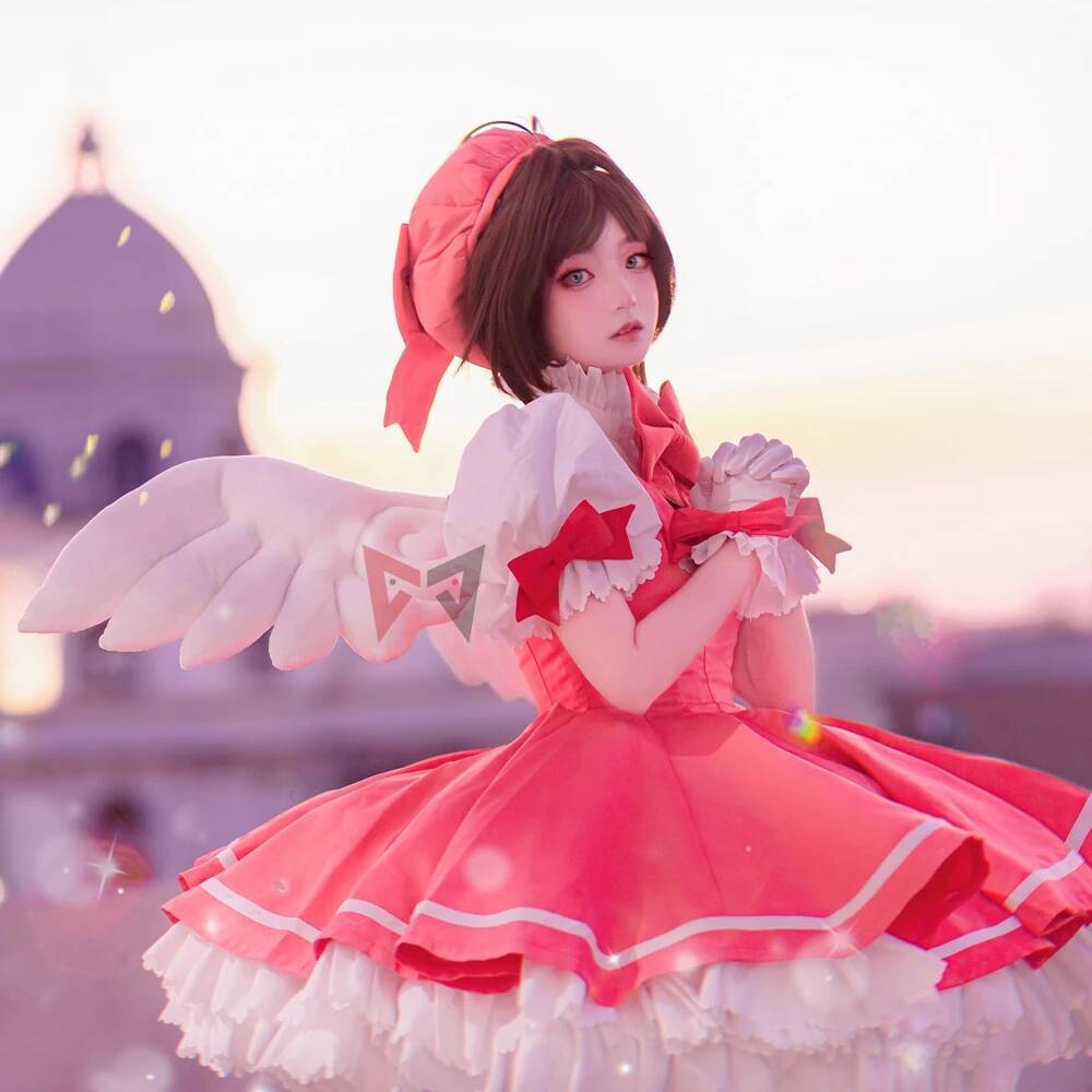 MMGG 新カードキャプターコスプレサクラオエスコスプレ衣装 - Anime Cosplay Easy のレビューと価格