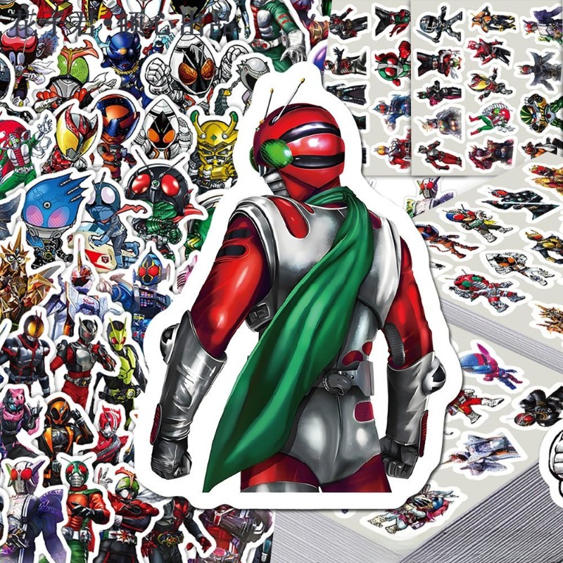 103 個仮面ライダーインス美的かわいい漫画ステッカー防水  - Anime Cosplay Cute のレビューと価格