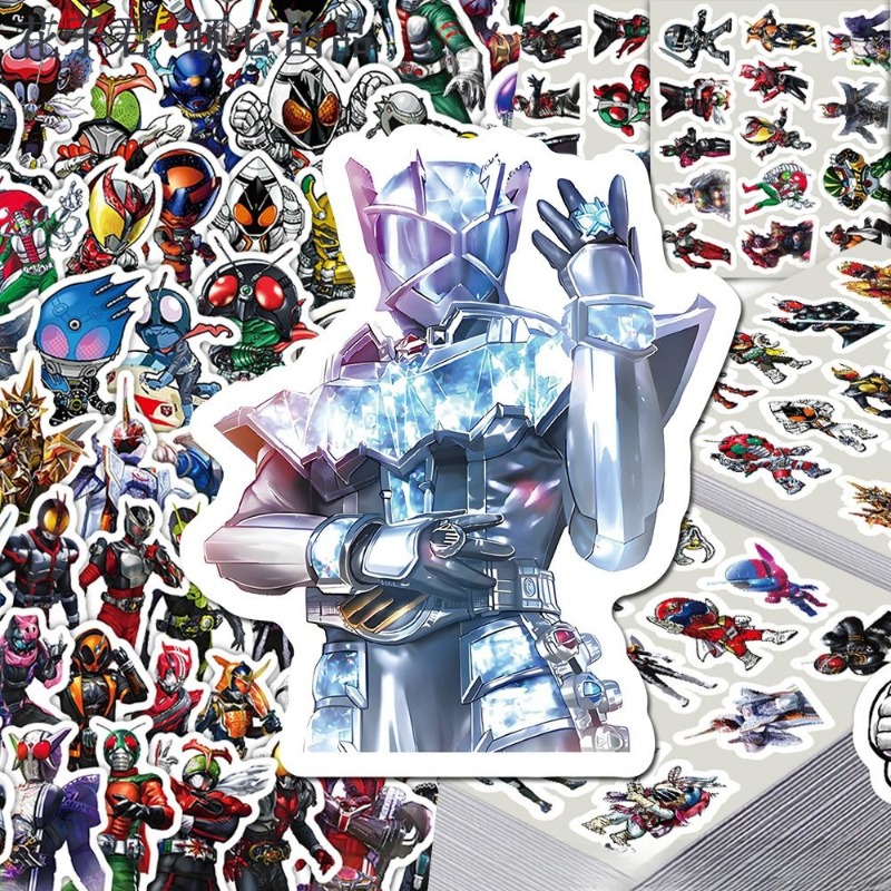 103 個仮面ライダーインス美的かわいい漫画ステッカー防水  - Anime Cosplay Cute のレビューと価格
